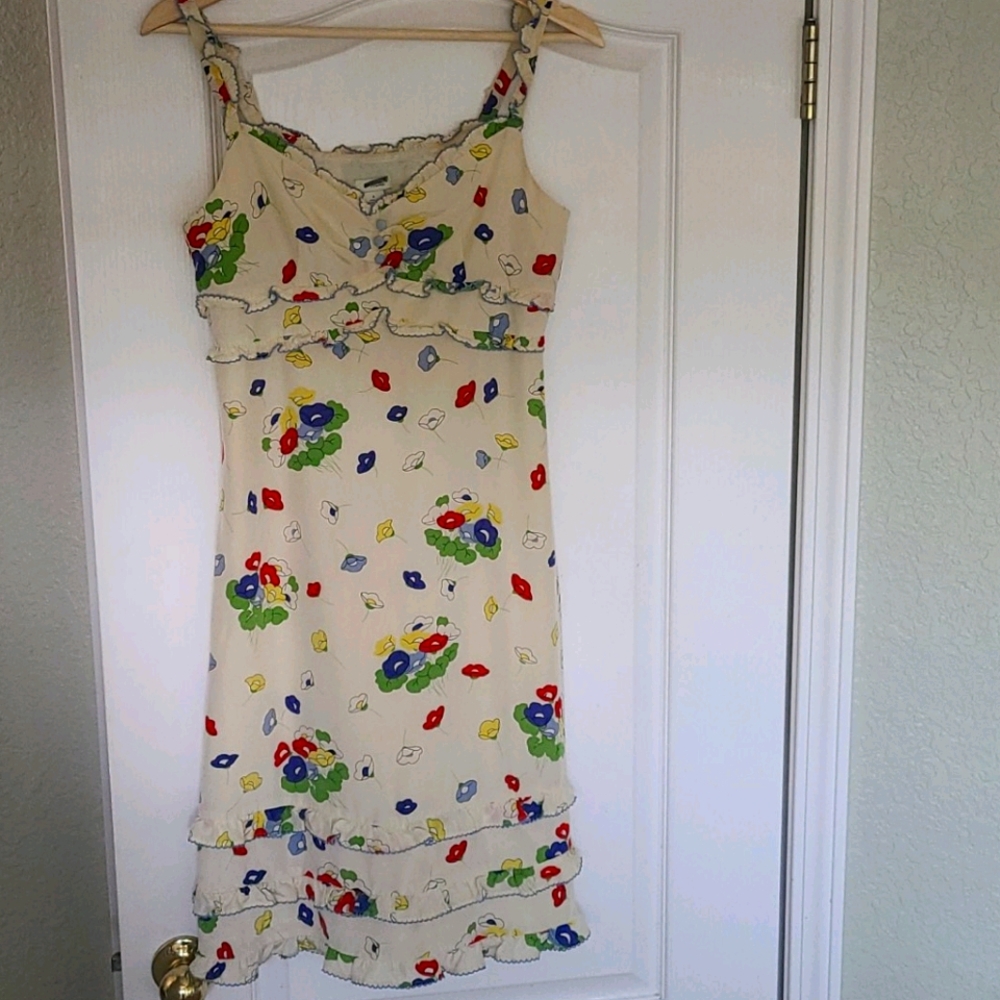 Odille Pale floral sundress